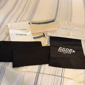 Dust Bags golden goose, Stella McCartney, Tory Burch, bottega veneta, Givenchy
